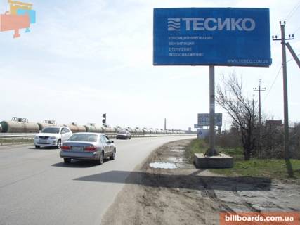 Билборд A в Одессе Траса Одеса-Чорноморськ, залізничний переїзд, с. Таїрове фото 1