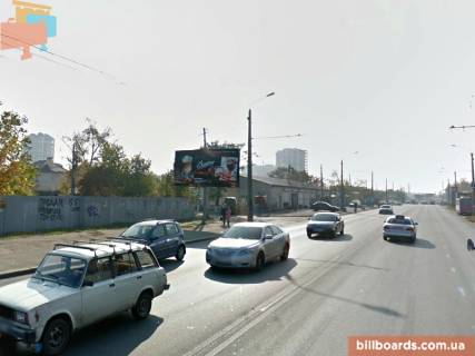 Билборд B в Одессе Комарова Михайла вул. (Космонавта Комарова)., 21, навпроти заводу "Промзв'язок", в сторону Інглезі вул. (колиш. 25-Чапаєвської дивізії вул.) фото 1