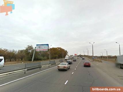Билборд B в Одессе Овідіопольська дорога, біля АЗС "Укрнафта", супермаркету "METRO" фото 1
