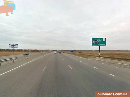 Билборд A в Одессе Овідіопольська дорога, біля зупинки "7 км", з центру фото 1