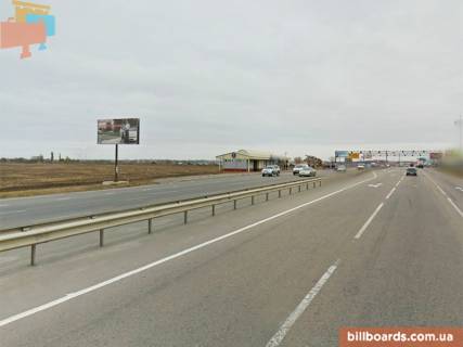 Билборд B в Одессе Овідіопольська дорога, біля зупинки "7 км", в центр фото 1