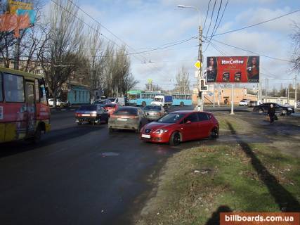 Билборд A в Одессе Стуса вул., 1, біля ринку "Застава", АЗС "Укрнафта", в сторону Дальницької вул. фото 1