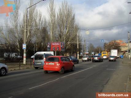 Билборд A в Одессе Чорноморського Козацтва вул. - Ярмаркова пл. фото 1