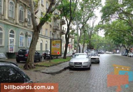 Ситилайт  в Одессе Італійська вул. (Пушкінська)., 19, в сторону Жуковского ул. фото 1