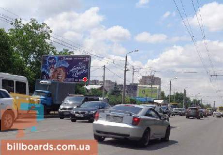 Білборд, Бігборд (Борд)   у Одесі Комарова Михайла вул. (Космонавта Комарова)., 7, в сторону Инглези ул. (бывш. 25-Чапаевской дивизии ул.) Фото 1