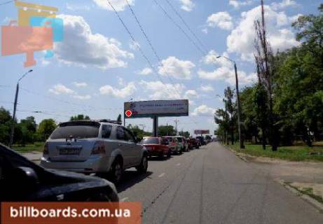 Білборд, Бігборд (Борд)   у Одесі Небесной Сотни пр. (бывш. Жукова пр.), 91А, разделитель, из центра Фото 1