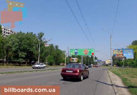 Билборд  в Одессе Небесной Сотни пр. (бывш. Жукова пр.), 91А, разделитель, в центр фото 1