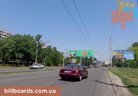 Билборд  в Одессе Небесной Сотни пр. (бывш. Жукова пр.), 91А, разделитель, в центр фото 1