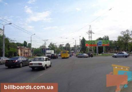 Білборд, Бігборд (Борд)   у Одесі Овидиопольская дорога, 6 / Рихтера ул. (бывш. Щорса ул.), в центр Фото 1