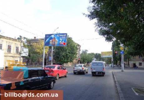 Білборд, Бігборд (Борд)   у Одесі Мясоедовская ул., 45 / Болгарская ул. (флажок) Фото 1