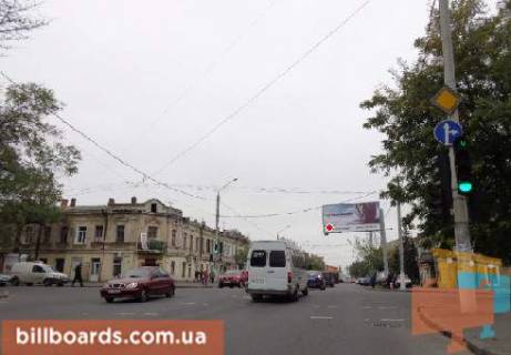 Білборд, Бігборд (Борд)   у Одесі Мясоедовская ул., 45 / Болгарская ул. (флажок) Фото 1