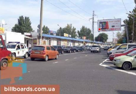 Билборд  в Одессе Малиновского ул., 71/4 / Рабина ул., возле Малиновского рынка (флажок) фото 1