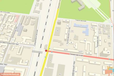 Prismatron, Prism A in Odessa Srednefontanskaa st., 8 / Seminarskaa st. - 132724 scheme