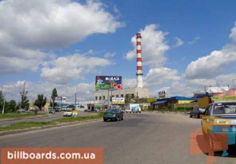 Билборд  в Одессе Палия ул. (бывш. Днепропетровская дорога) / Паустовского ул., 31, возле АЗС "Amic", из центра фото 1