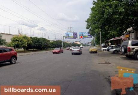 Білборд, Бігборд (Борд)   у Одесі Краснова ул. / Швыгина ул., 3A, в центр (флажок) Фото 1