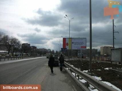 Билборд A в Одессе Новомиколаївська дорога, 1 км, ТРЦ "Суворовський", біля супермаркету "Таврія В", в центр фото 1
