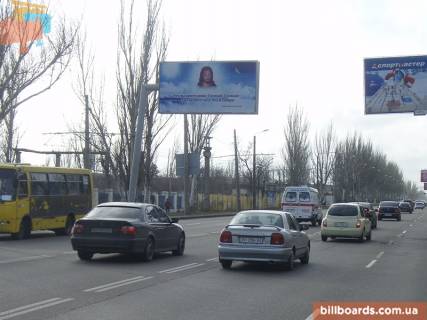 Билборд B в Одессе Миколаївська дорога, 253, біля заводу "Продмаш", в центр фото 1
