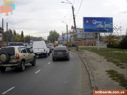 Билборд A в Одессе Балківська вул. - Пересипський міст, в центр фото 1