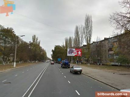 Білборд, Бігборд (Борд)  A у Одесі Заболотного вул., 11, в сторону Князя Володимира Великого просп.(Добровольського просп.) Фото 1