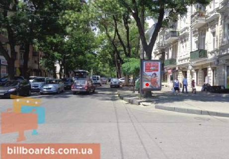Ситилайт  в Одессе Тираспольская ул., 8 / Новосельского ул., напротив супермаркета "Два шага" фото 1