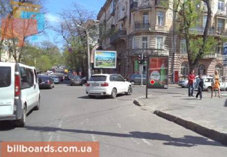 Ситилайт  в Одессе Успенская ул., 47 / Осипова ул., в сторону Канатной ул. фото 1