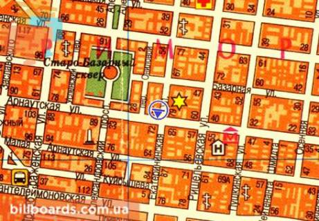 Скроллер  в Одессе Екатерининская ул., 70 / Б. Арнаутская ул. - 80259 схема