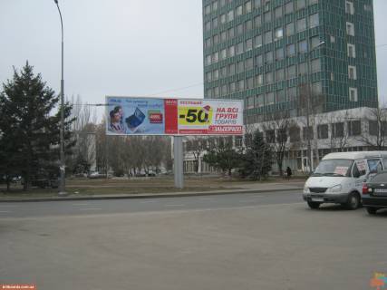 Билборд A в Одессе Деревянко пл. - Ріхтера вул. (колиш. Щорса вул.), лівий фото 1