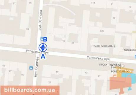 Scrolller, Scroll  in Odessa Uspenskaa st., 25 / Osipova st. - 104477 scheme