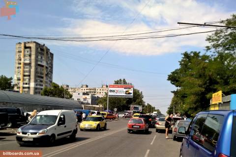 Билборд B в Одессе Владислава Бувалкіна вул. (Генерала Бочарова). / Князя Володимира Великого просп.(Добровольського просп.) фото 1