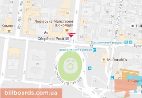 Скроллер  в Одессе Пушкинская ул., 78 - Пантелеймоновская ул. - 162788 схема