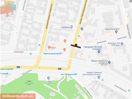 Призма A в Одессе Чорноморського Козацтва вул. - Одарія вул. - 180927 схема