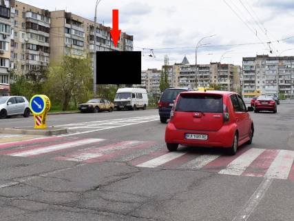 Билборд B в Киеве, 3x6  Героїв Дніпра вул., 71, в сторону просп. Володимира Івасюка (Героїв Сталінграда) фото 1