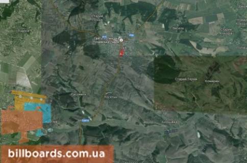 Billboard B in Pochaiv g.Pocaev scheme