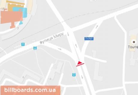 Призматрон, Призма A у Полтаві, 3x6  Миру просп. - Миру вул. - 481120 схема