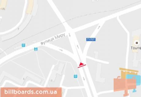 Призма  в Полтаве Мира пр. - Мира ул. - 162809 схема