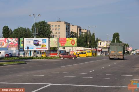 Билборд  в Павлограде Днепровская ул., 113 / Полтавская ул. фото 1