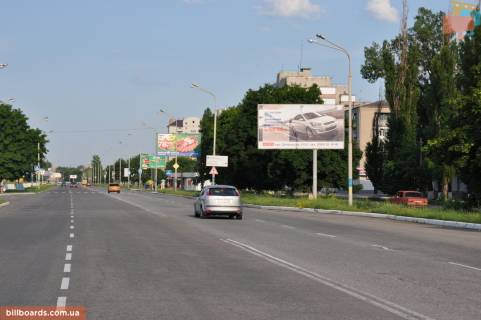 Билборд  в Павлограде Днепровская ул., 14 / Шахтостроителей ул. фото 1