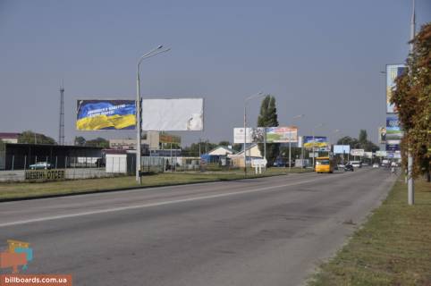 Билборд  в Павлограде Днепровскя ул., 135, напротив, левая фото 1