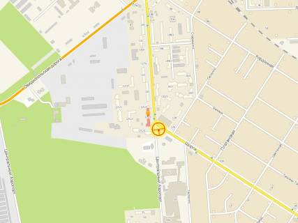 Билборд + в Одессе, 3x6  Ріхтера вул. (колиш. Щорса вул.), 125/1 схема