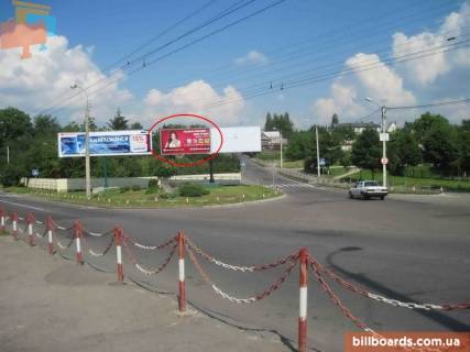 Billboard A in Rivne Dubens'ka st. - Popovica st., livij Photo 1