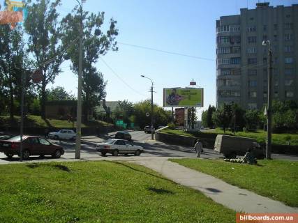 Билборд A в Ровно Адама Міцкевича вул. (вул. Дулібська (Гастелло)). - Князя Володимира вул. фото 1