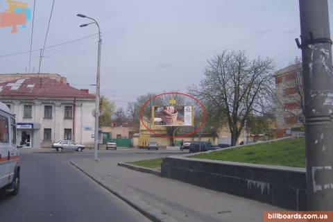 Билборд B в Ровно Сагайдачного ул., 2А фото 1