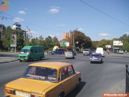 Билборд A в Ровно Чорновола вул. - Бандери вул. фото 1