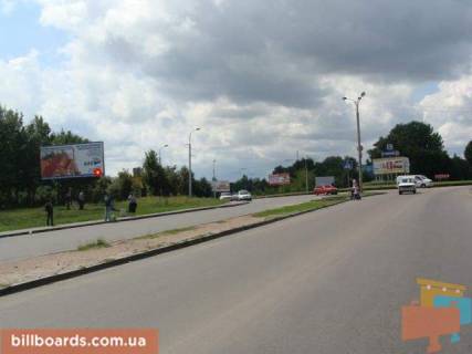 Билборд B в Ровно вул. Василя Червонія (Гагаріна). - вул. Захисників Маріуполя (Костромська) фото 1