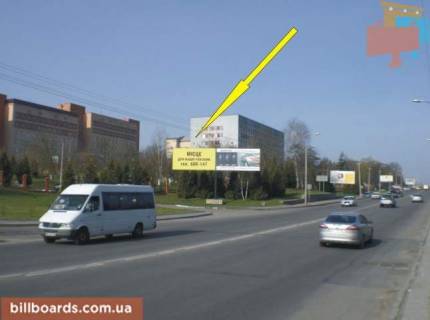 Билборд B в Ровно Київська вул., біля АЗС "ОККО", лівий фото 1