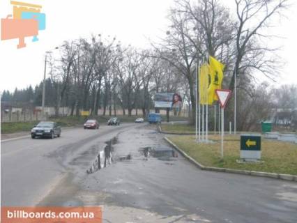 Билборд A в Ровно Чорновола вул., біля АЗС "ОККО", виїзд з міста фото 1