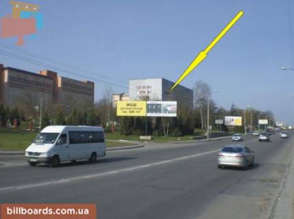 Білборд, Бігборд (Борд)  B у Рівному Київська вул., Біля АЗС "ОККО", правий Фото 1