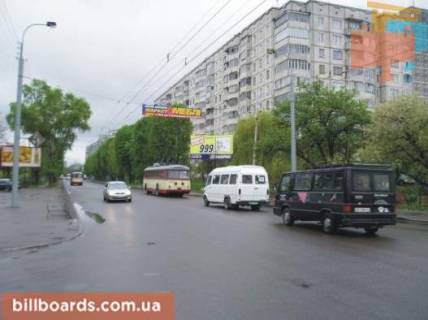 Билборд A в Ровно Грушевського вул. - Технічна вул. фото 1