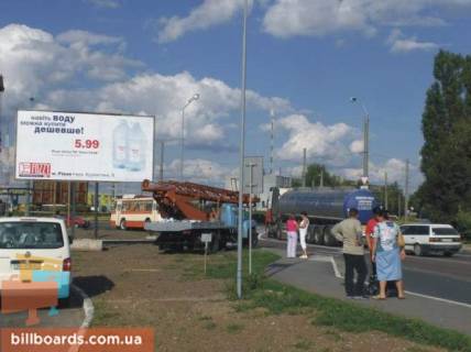 Билборд B в Ровно Млинова вул. - Соборна вул. фото 1