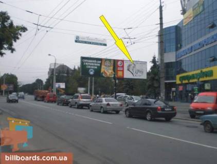 Билборд A в Ровно Відінська вул. - Київська вул., правий фото 1